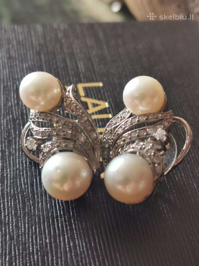 Sertifikuoti auskarai su 0.90ct deimantais - nuotraukos Nr. 4