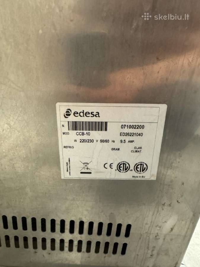 Šildomas vežimėlis Edesa Ccb-10 - nuotraukos Nr. 3