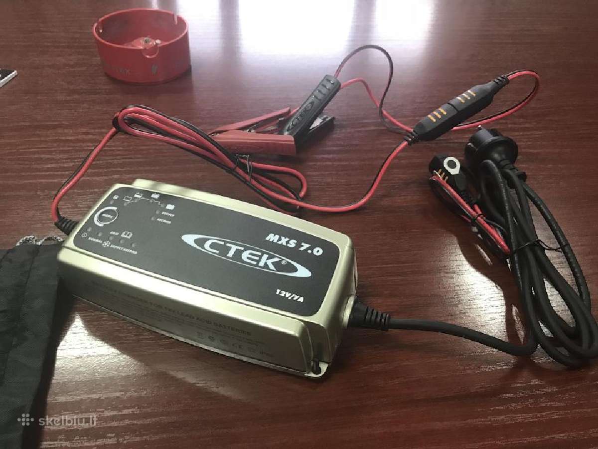 Ctek 3.8, Ctek 7.0, Ctek Mxs 25 - nuotraukos Nr. 3