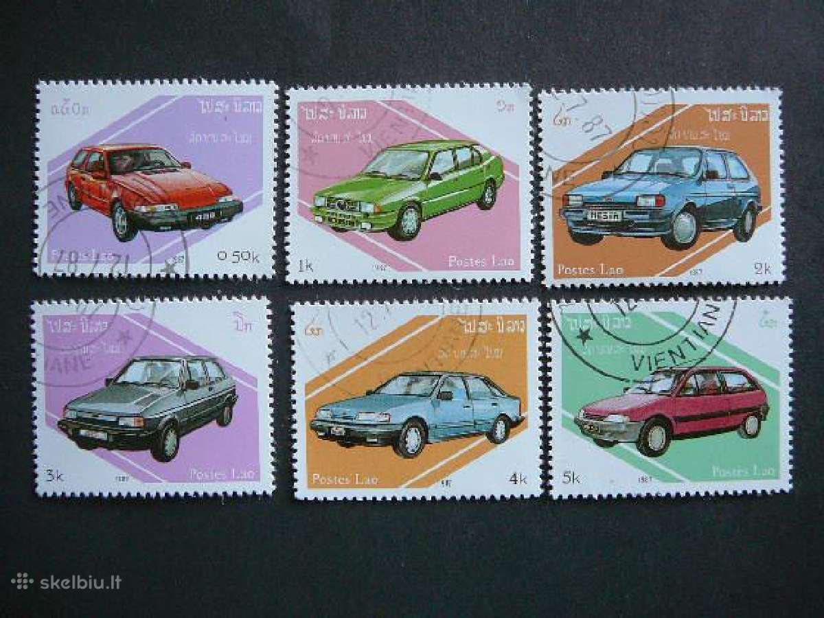 Automobiliai Laosas 1987 antsp. ls426