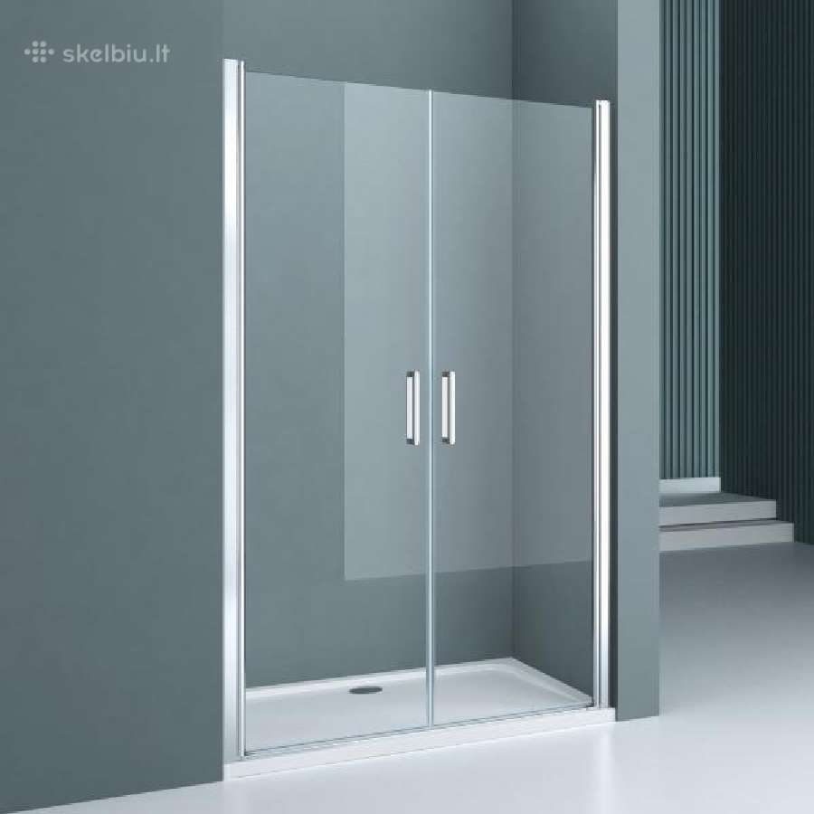 Nišinės dušo durys nuo 75 iki 150cm pločio - nuotraukos Nr. 9