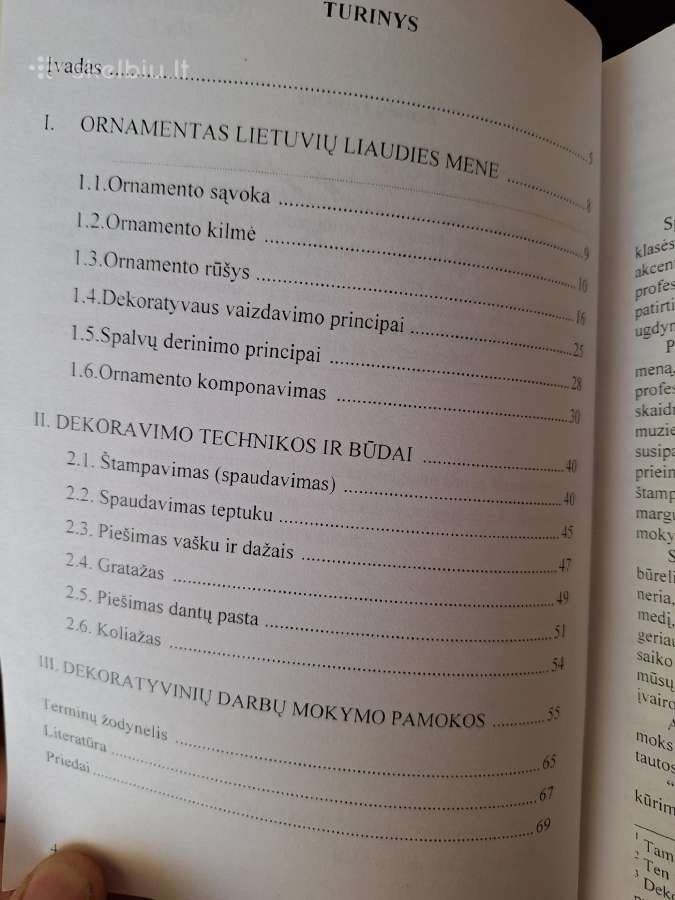 Ornamentas ir dekoratyviniai darbai - nuotraukos Nr. 4