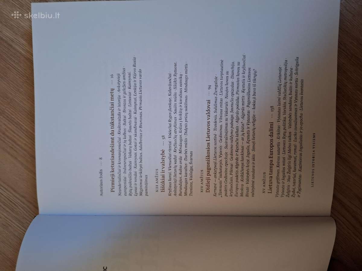 Lietuvos istorija visiems. 1 tomas. T. Venclova - nuotraukos Nr. 6