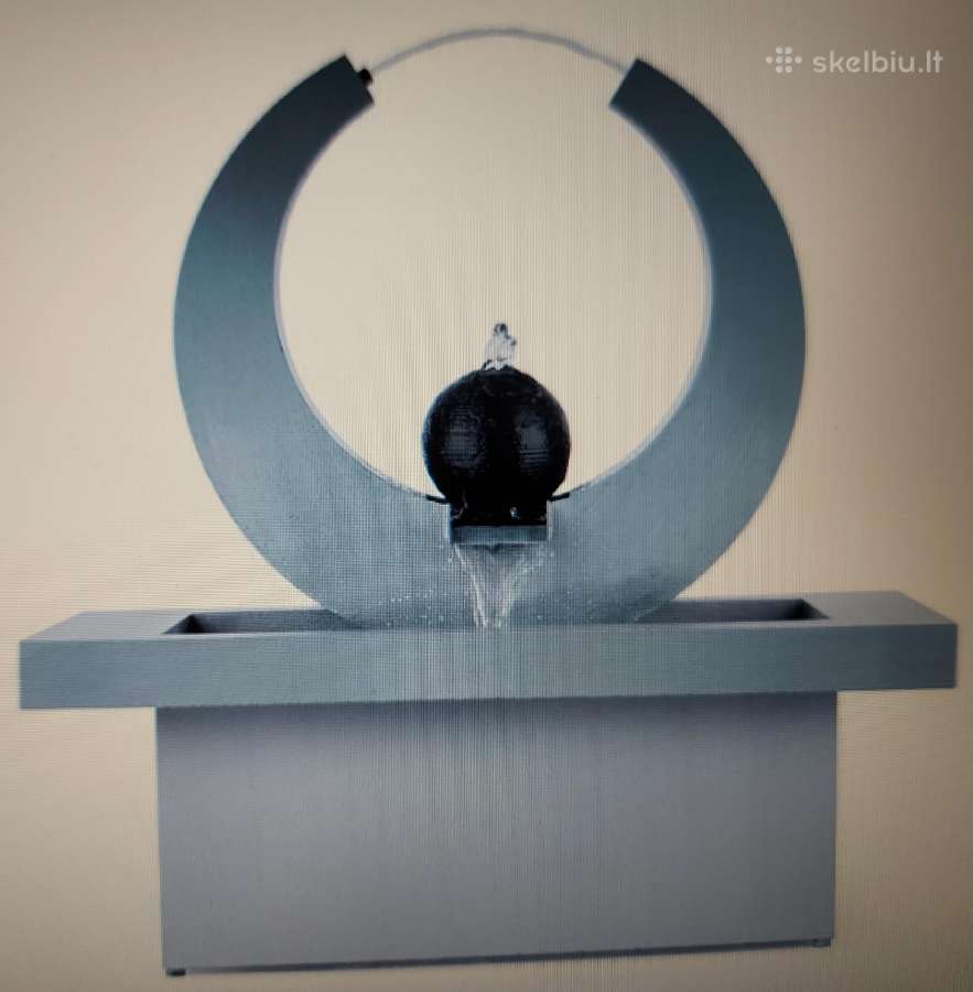 Įvairūs nauji lauko ir namų fontanai