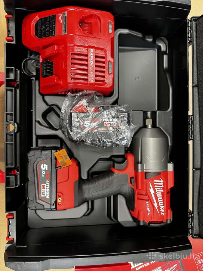 Milwaukee M18 Fhiwf12-502x veržliasukis - nuotraukos Nr. 4