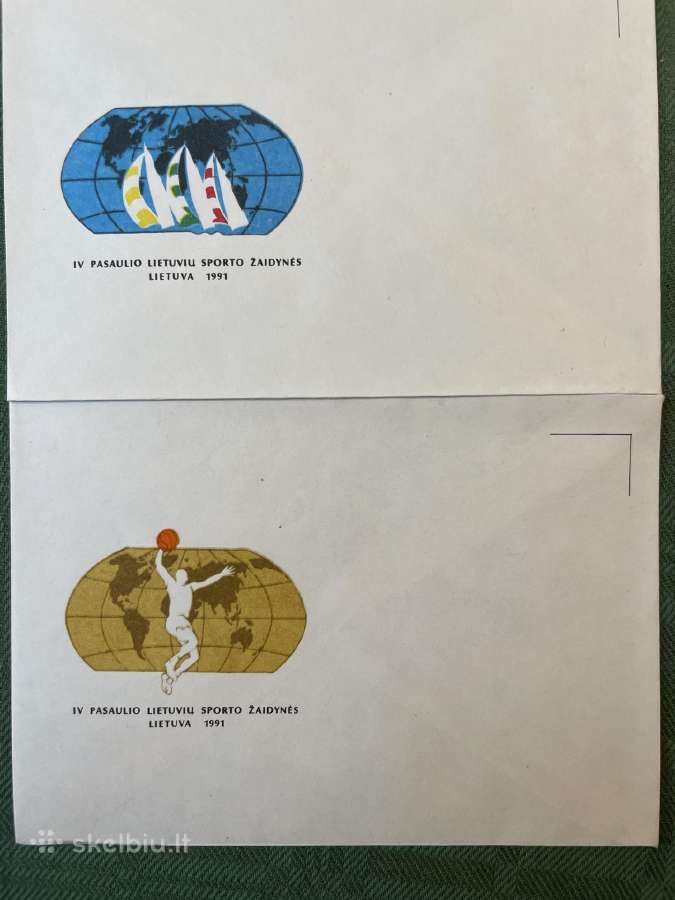 Lietuvos pašto 1990 ir 1991 metų proginiai vokai - nuotraukos Nr. 10