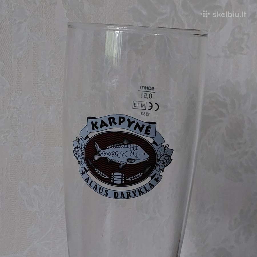 Alaus bokalas " Alaus darykla Karpynė ". - nuotraukos Nr. 2
