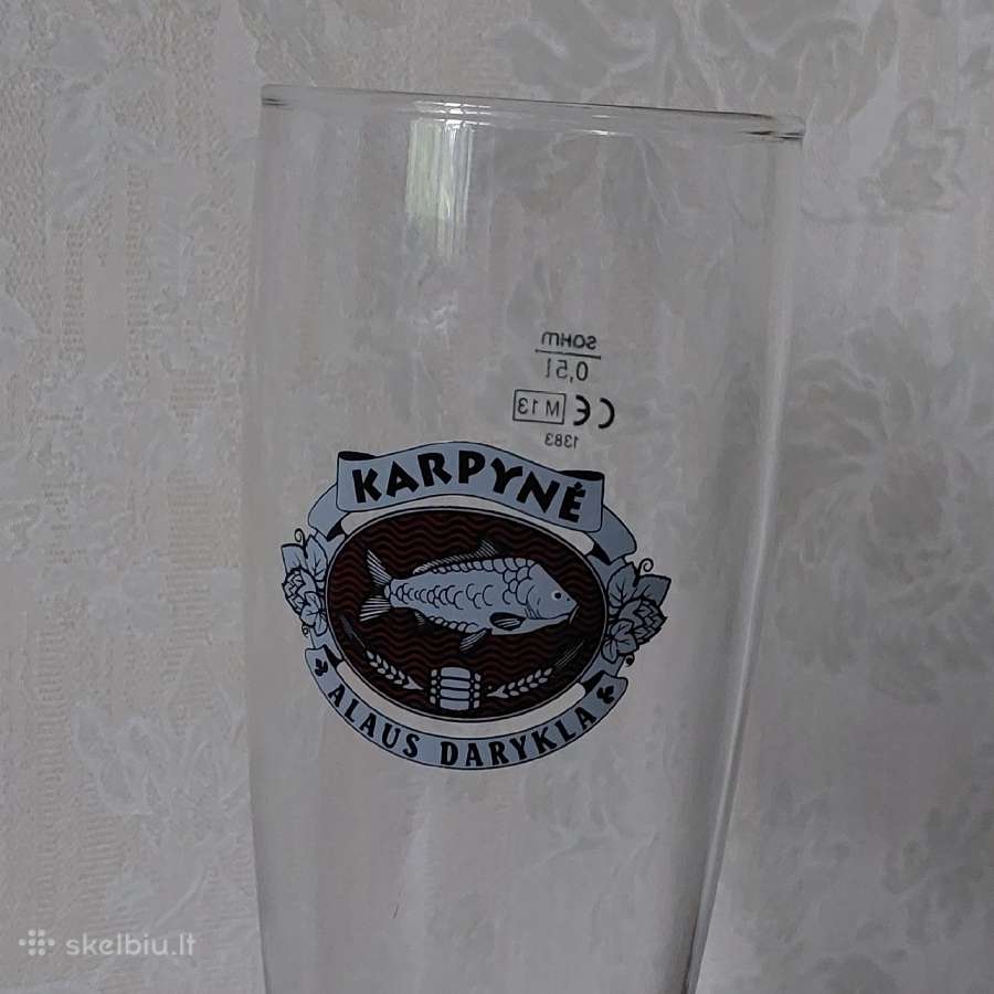 Alaus bokalas " Alaus darykla Karpynė ". - nuotraukos Nr. 5