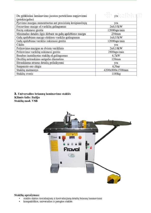 CNC,laminavimas. - nuotraukos Nr. 3