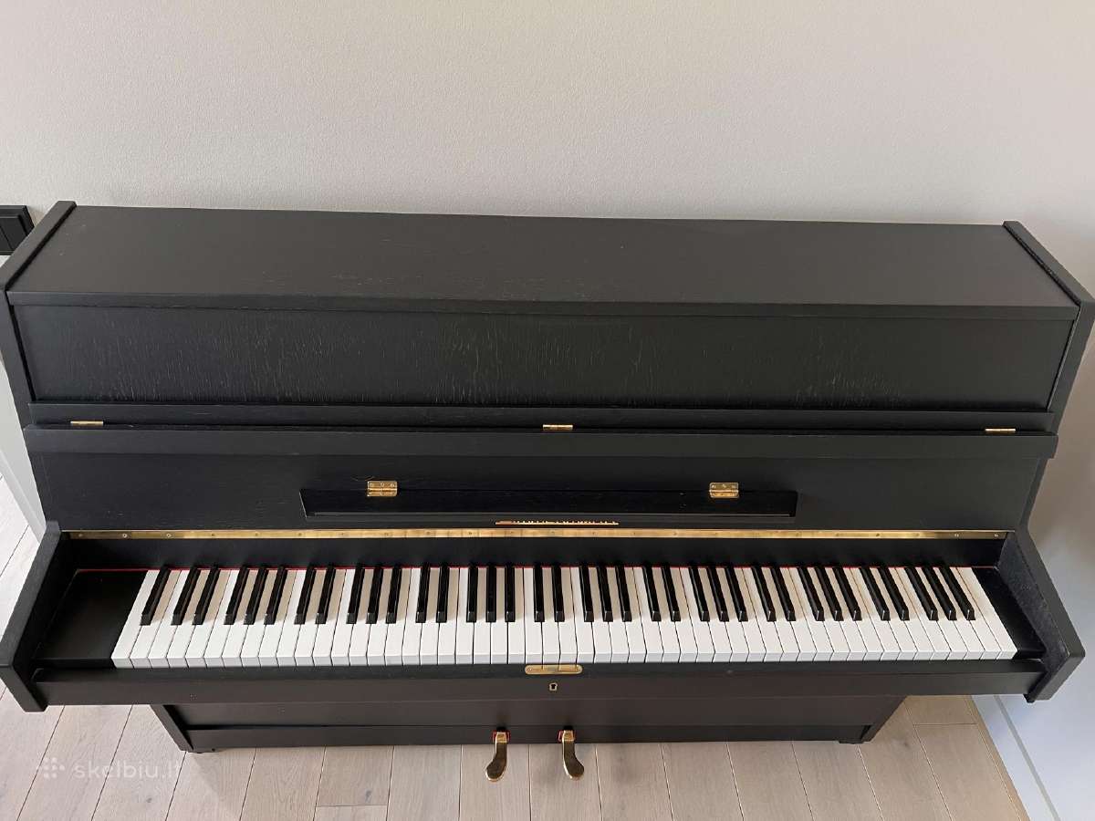 Zimmerman juodas pianinas - nuotraukos Nr. 3