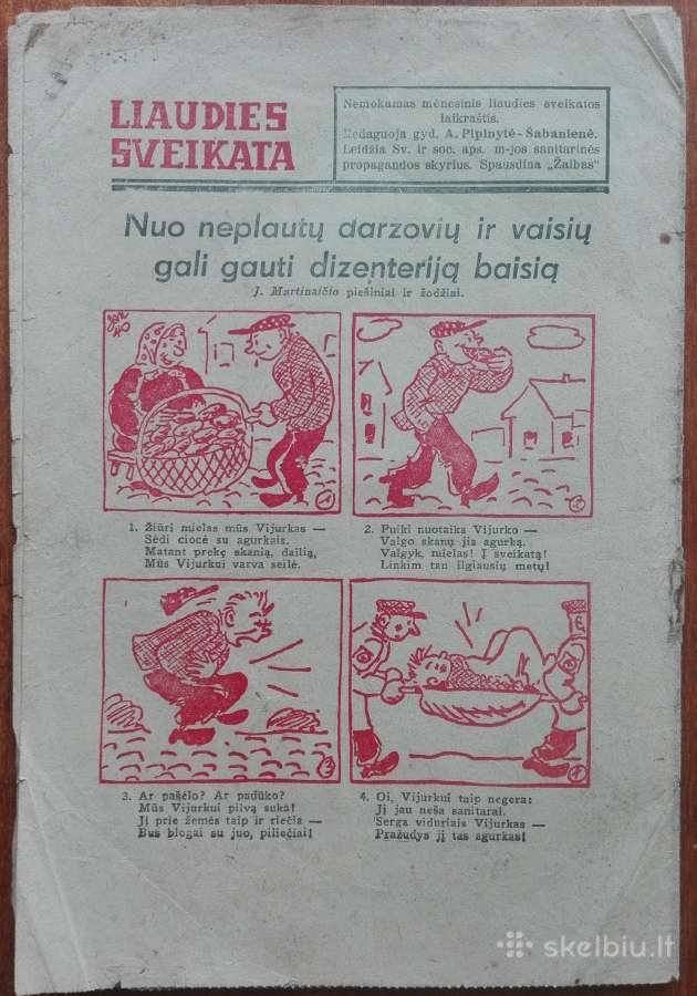 1579. Liaudies Sveikata labai retas antikvarinis-k - nuotraukos Nr. 4
