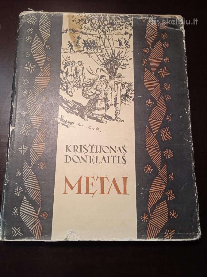 Knyga K.donelaitis "Metai"