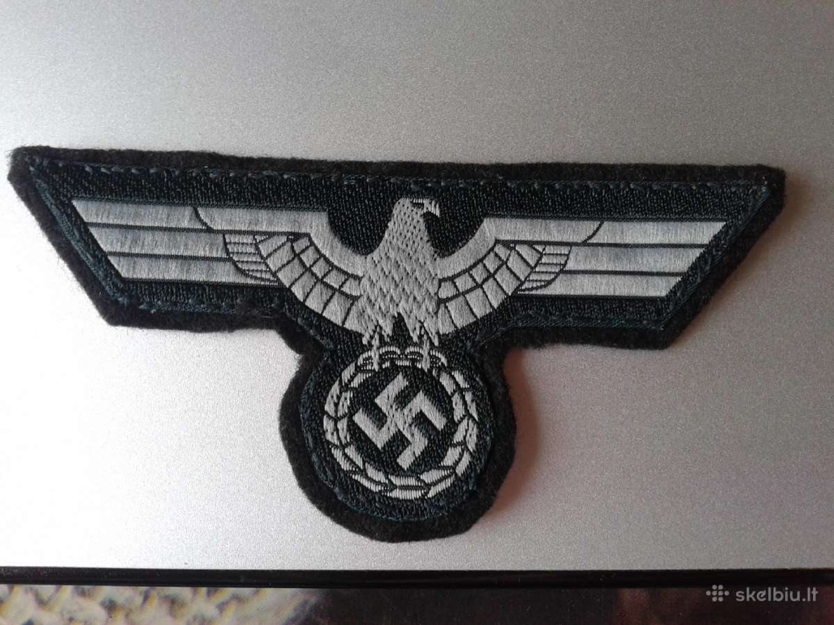 Ww2 krūtinininiai Vokiškos formos ereliai M-38/39