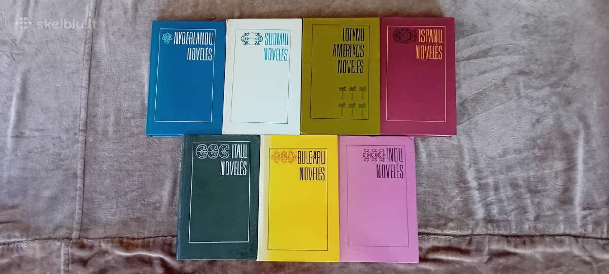 Knygos iš serijos "Užsienio šalių novelės"