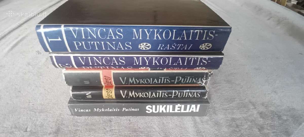 V. Mykolaičio - Putino knygos - nuotraukos Nr. 2