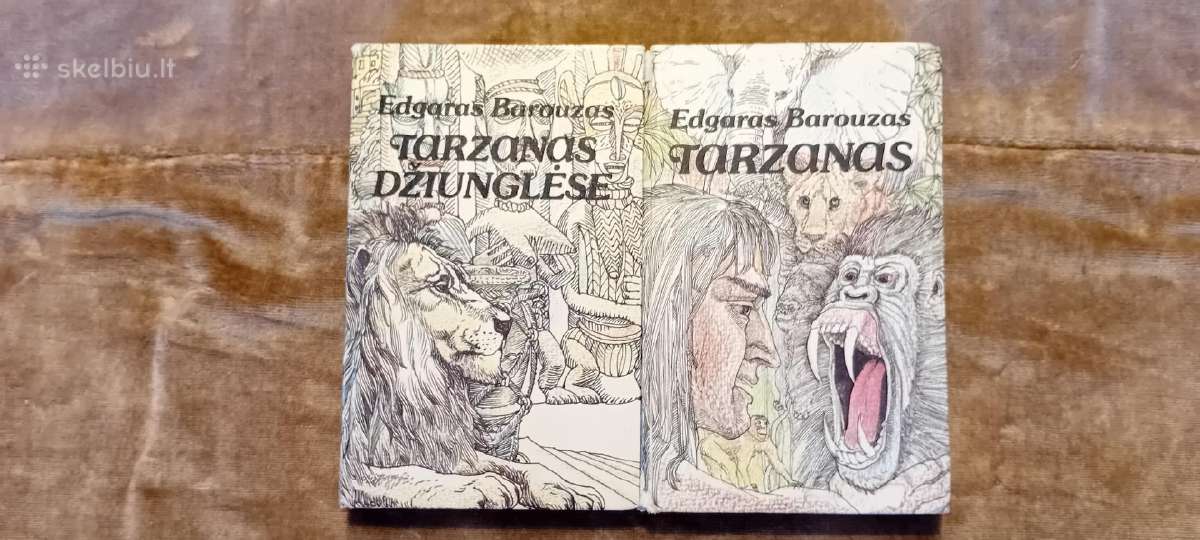 E. Barouzo knygos apie Tarzaną