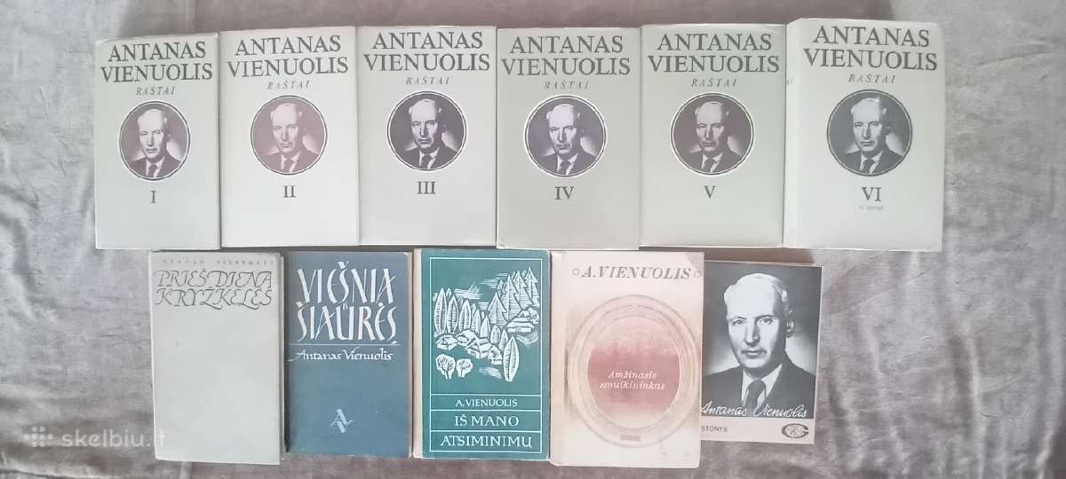 A. Vienuolio knygos - nuotraukos Nr. 2