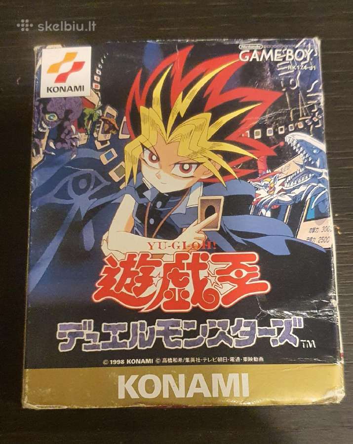 Yu-gi-oh gameboy žaidimas