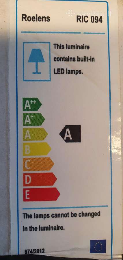 Naujas LED šviestuvas 5w - nuotraukos Nr. 4