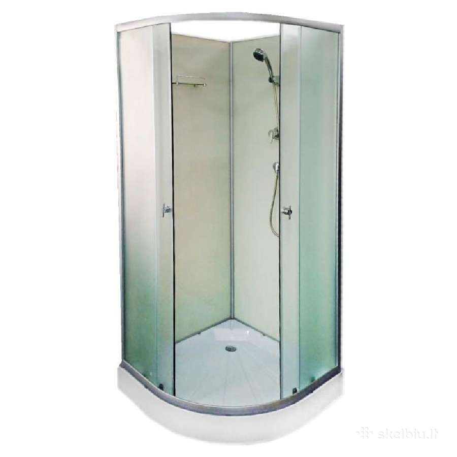 Dušo kabinos ketursienės arba tik stiklai - nuotraukos Nr. 4