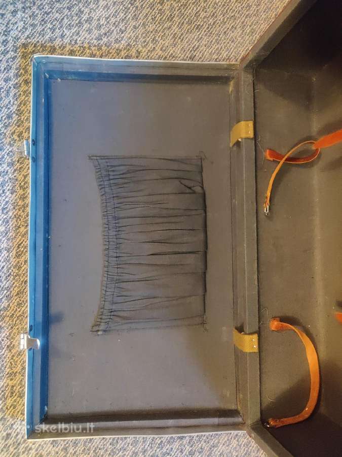 Vintažinis lagaminas 60x35x17 - nuotraukos Nr. 4