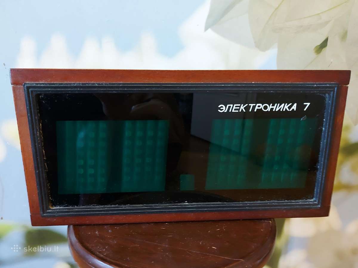 Laikrodis elektronika 7 - nuotraukos Nr. 2