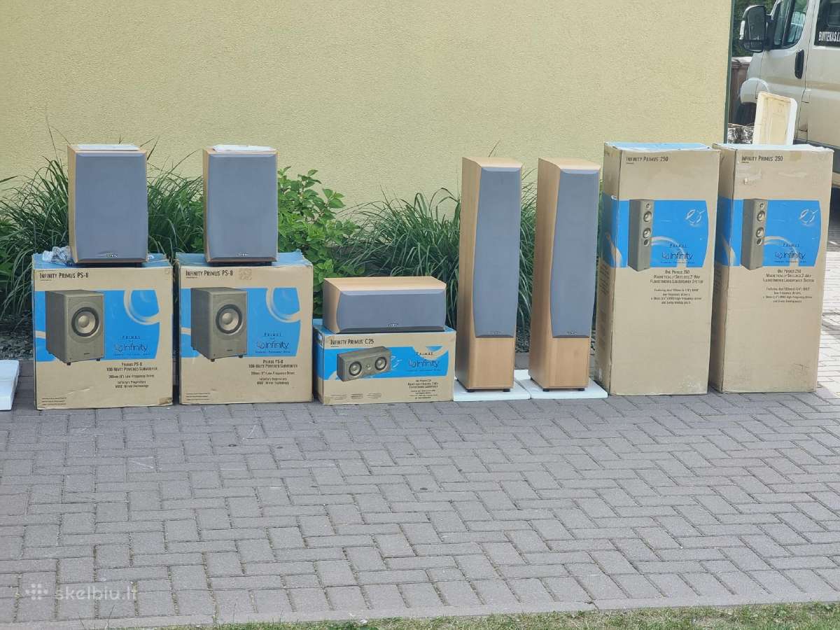 Naujos Infinity Primus Ps-8 /C250be /C25 ,JCB Sub1 - nuotraukos Nr. 5
