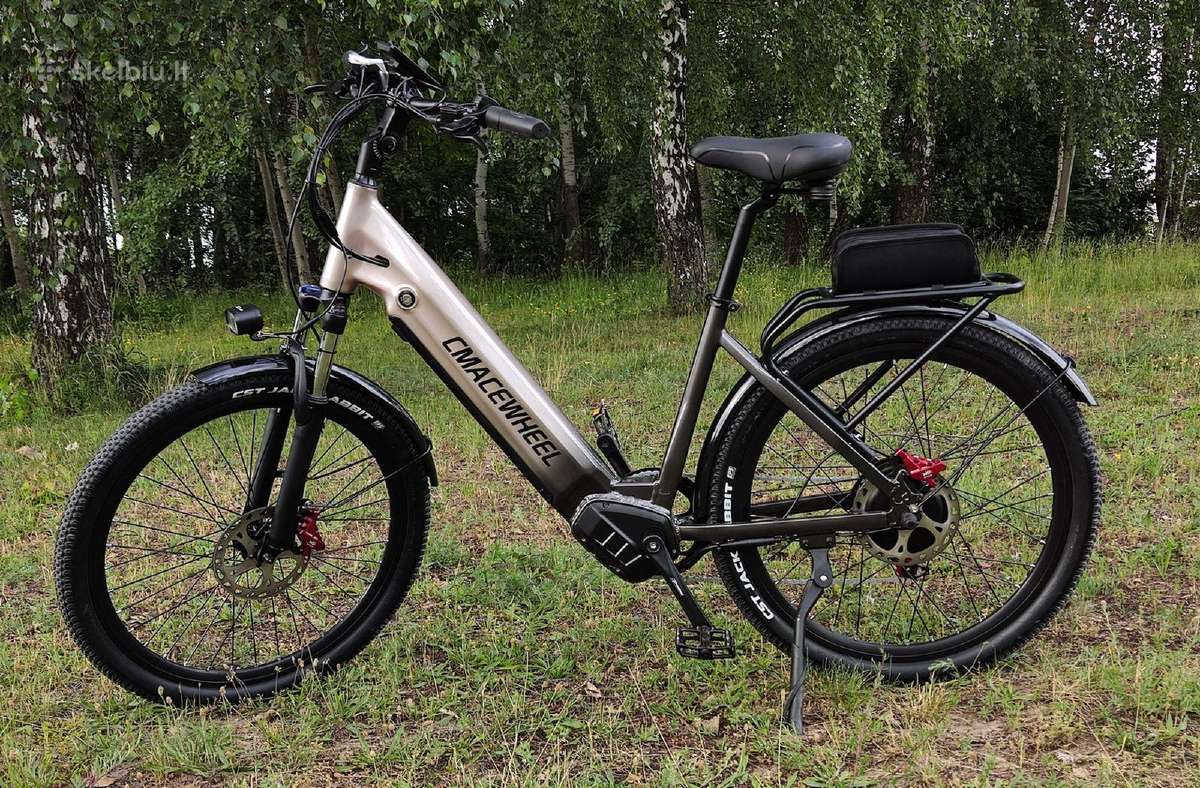 Elektrinis dviratis 48v/17ah, 45km/h