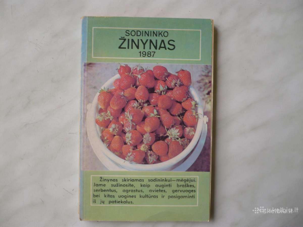Knygos sodininkui , daržininkui