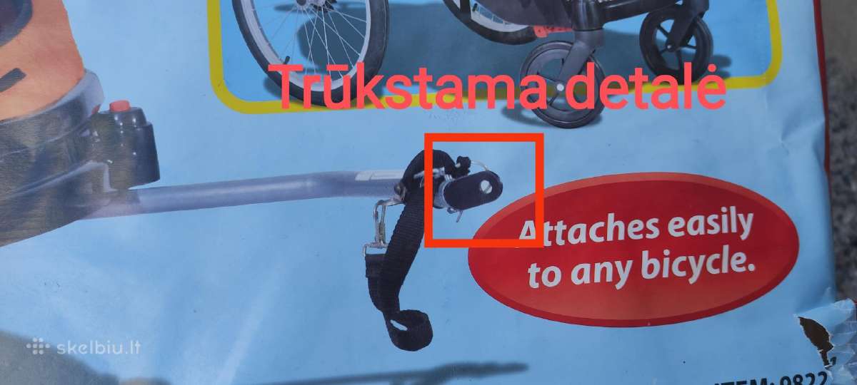Dviračio priekaba - nuotraukos Nr. 9