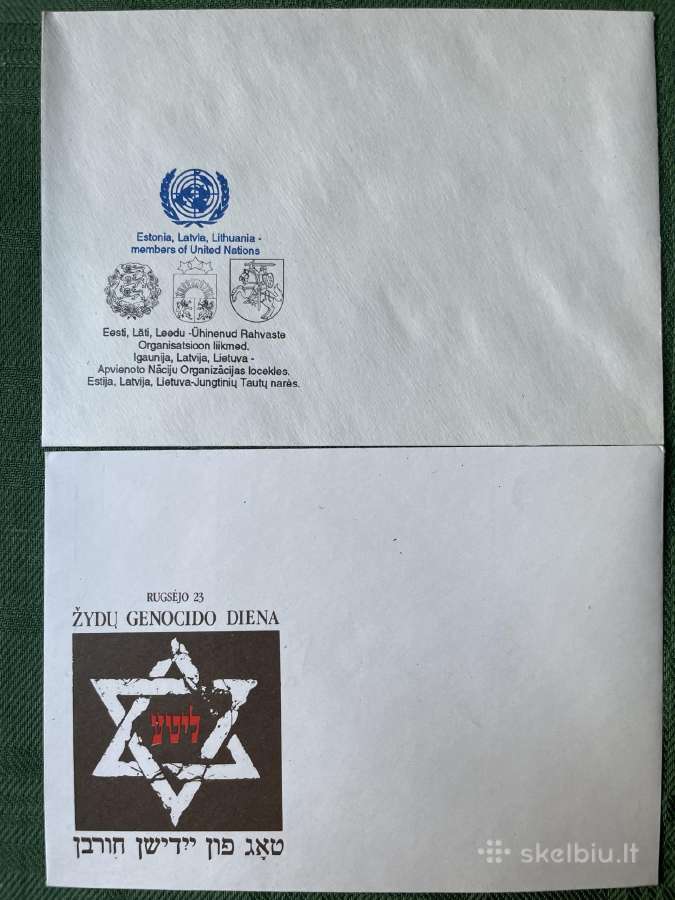 Lietuvos pašto 1992 metų proginiai vokai - nuotraukos Nr. 2