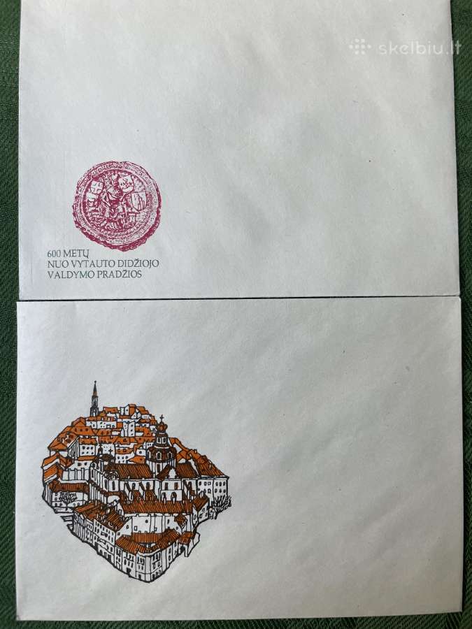 Lietuvos pašto 1992 metų proginiai vokai - nuotraukos Nr. 6
