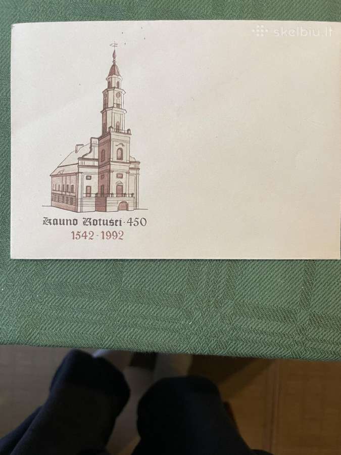 Lietuvos pašto 1992 metų proginiai vokai - nuotraukos Nr. 9