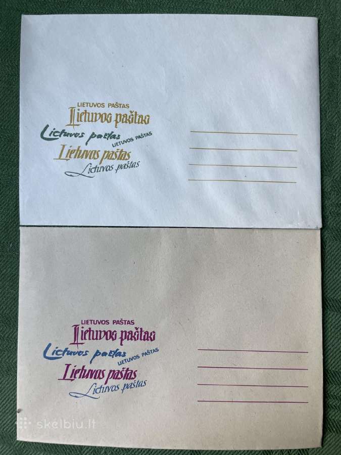 Lietuvos pašto 1992 metų proginiai vokai - nuotraukos Nr. 13
