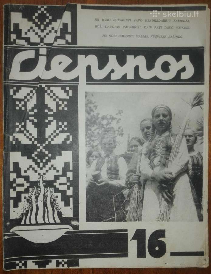 Liepsnos kolekcinis Lietuvos mergaičių laikraštis - nuotraukos Nr. 9