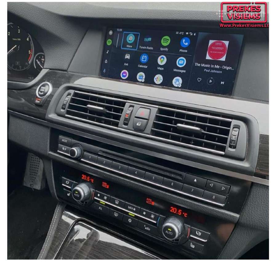 Bmw 5 F10 F11 F18 F07 android multimedija - nuotraukos Nr. 7