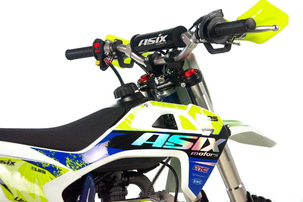 Krosinis motociklas Dt125 125cc su el. Starteriu - nuotraukos Nr. 8