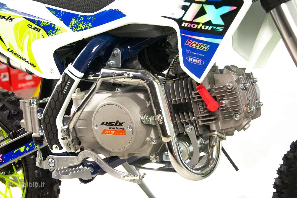 Krosinis motociklas Dt125 125cc su el. Starteriu - nuotraukos Nr. 10