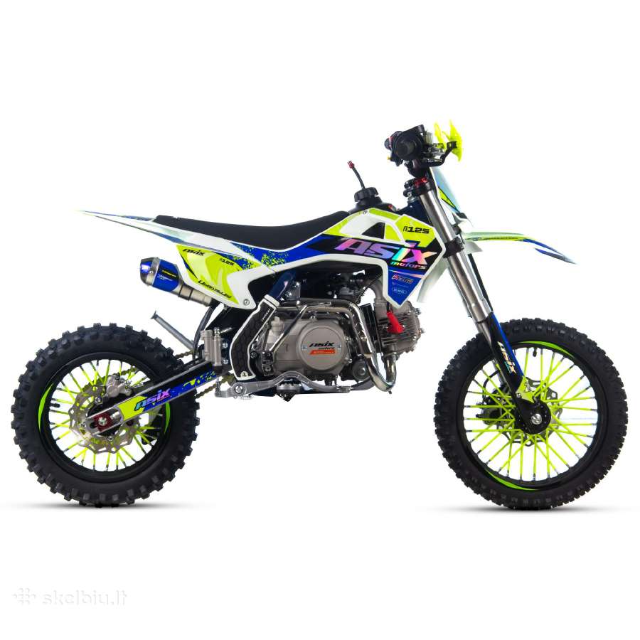 Krosinis motociklas Dt125 125cc su el. Starteriu - nuotraukos Nr. 15