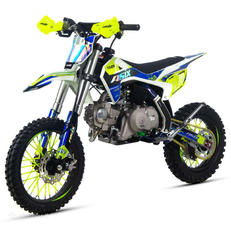 Krosinis motociklas Dt125 125cc su el. Starteriu - nuotraukos Nr. 17