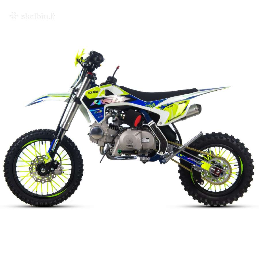 Krosinis motociklas Dt125 125cc su el. Starteriu - nuotraukos Nr. 18