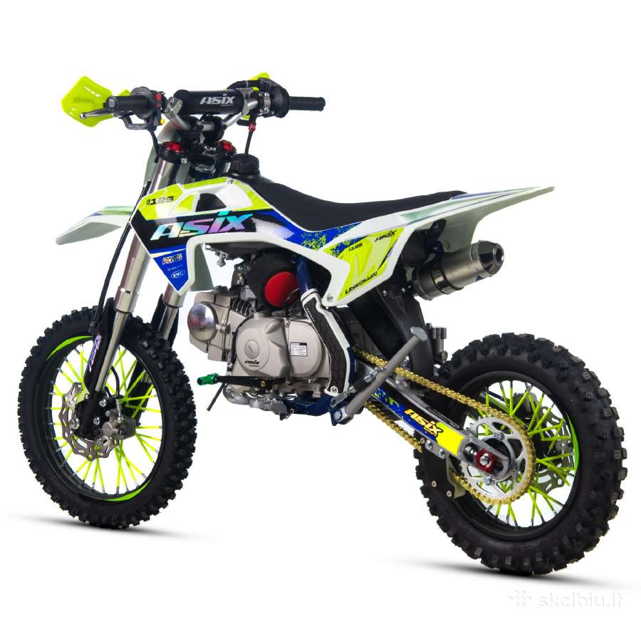 Krosinis motociklas Dt125 125cc su el. Starteriu - nuotraukos Nr. 19