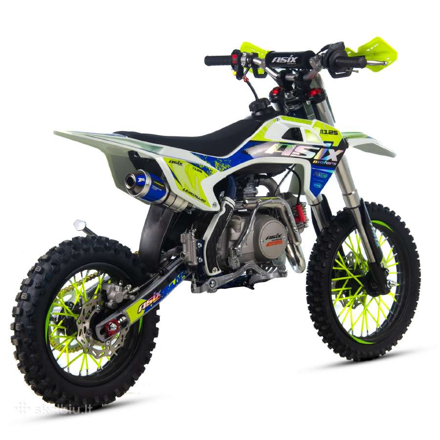 Krosinis motociklas Dt125 125cc su el. Starteriu - nuotraukos Nr. 20