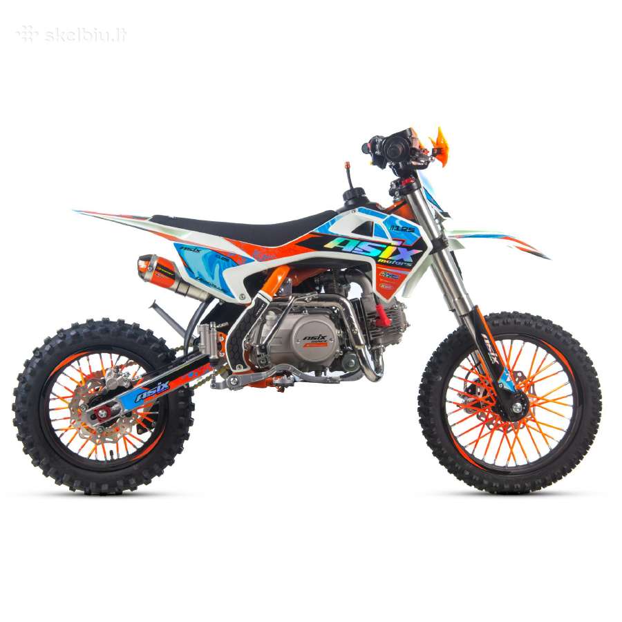 Krosinis motociklas Dt125 125cc su el. Starteriu - nuotraukos Nr. 21