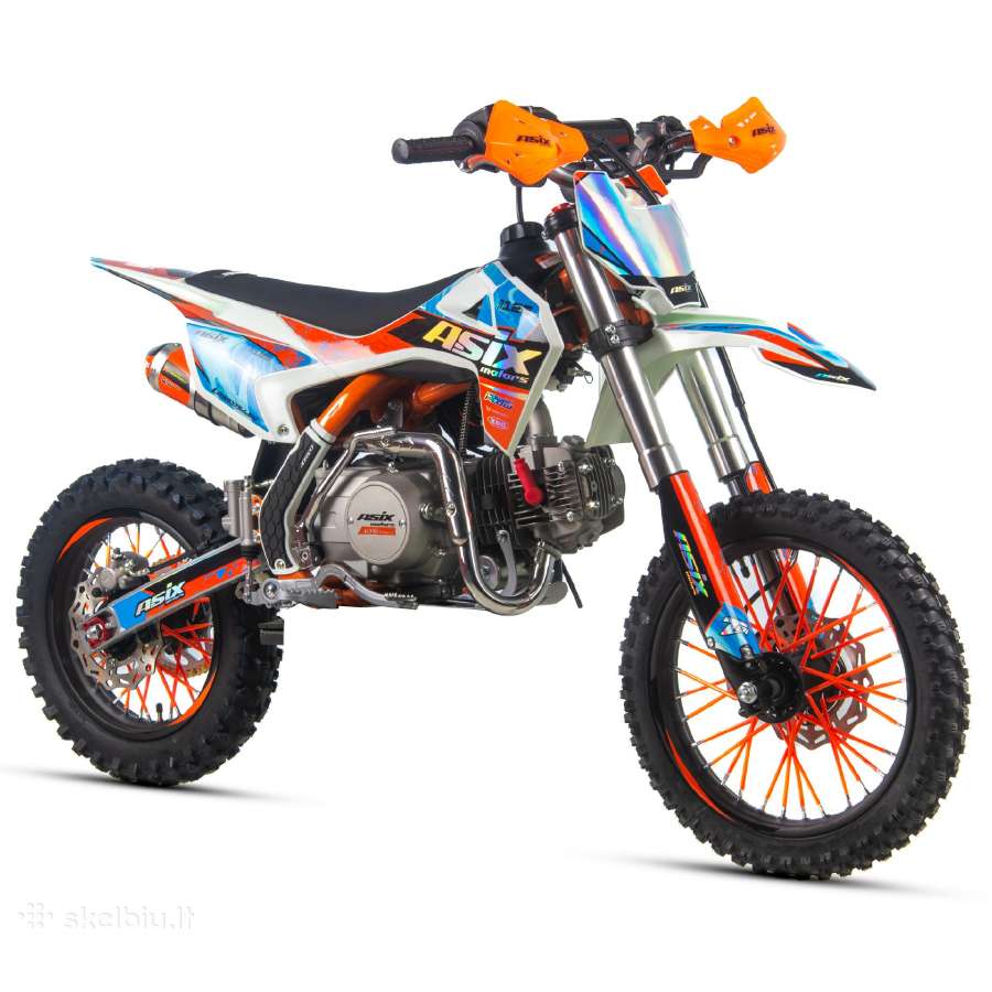 Krosinis motociklas Dt125 125cc su el. Starteriu - nuotraukos Nr. 3