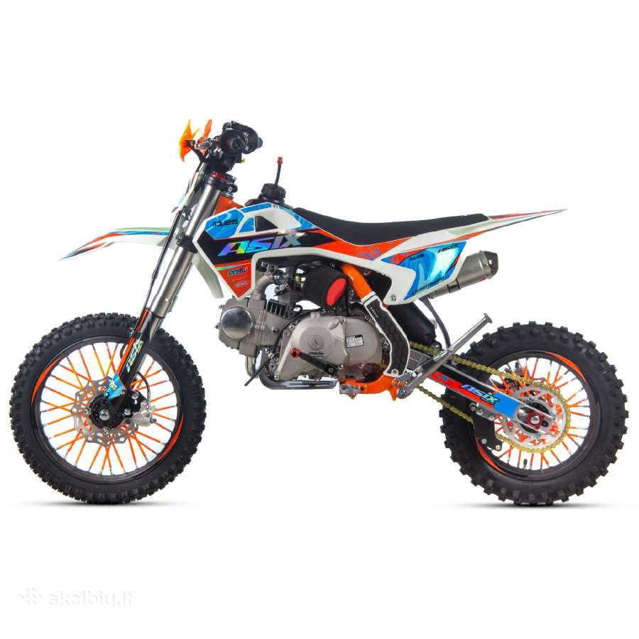 Krosinis motociklas Dt125 125cc su el. Starteriu - nuotraukos Nr. 23