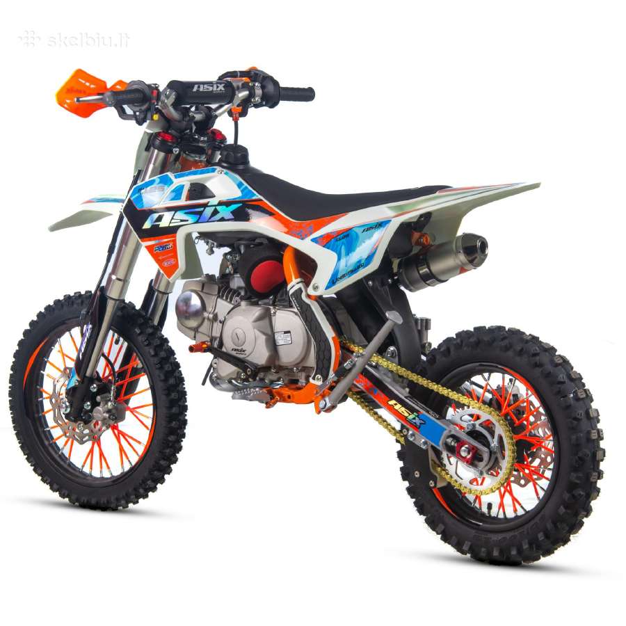Krosinis motociklas Dt125 125cc su el. Starteriu - nuotraukos Nr. 24