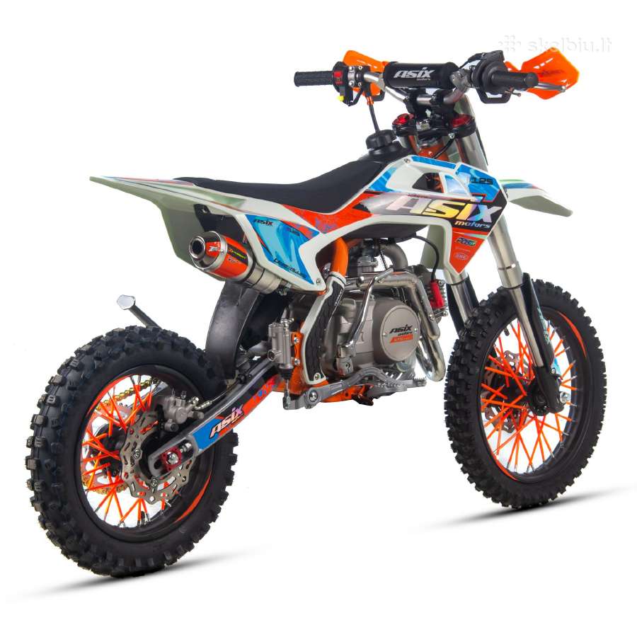 Krosinis motociklas Dt125 125cc su el. Starteriu - nuotraukos Nr. 25