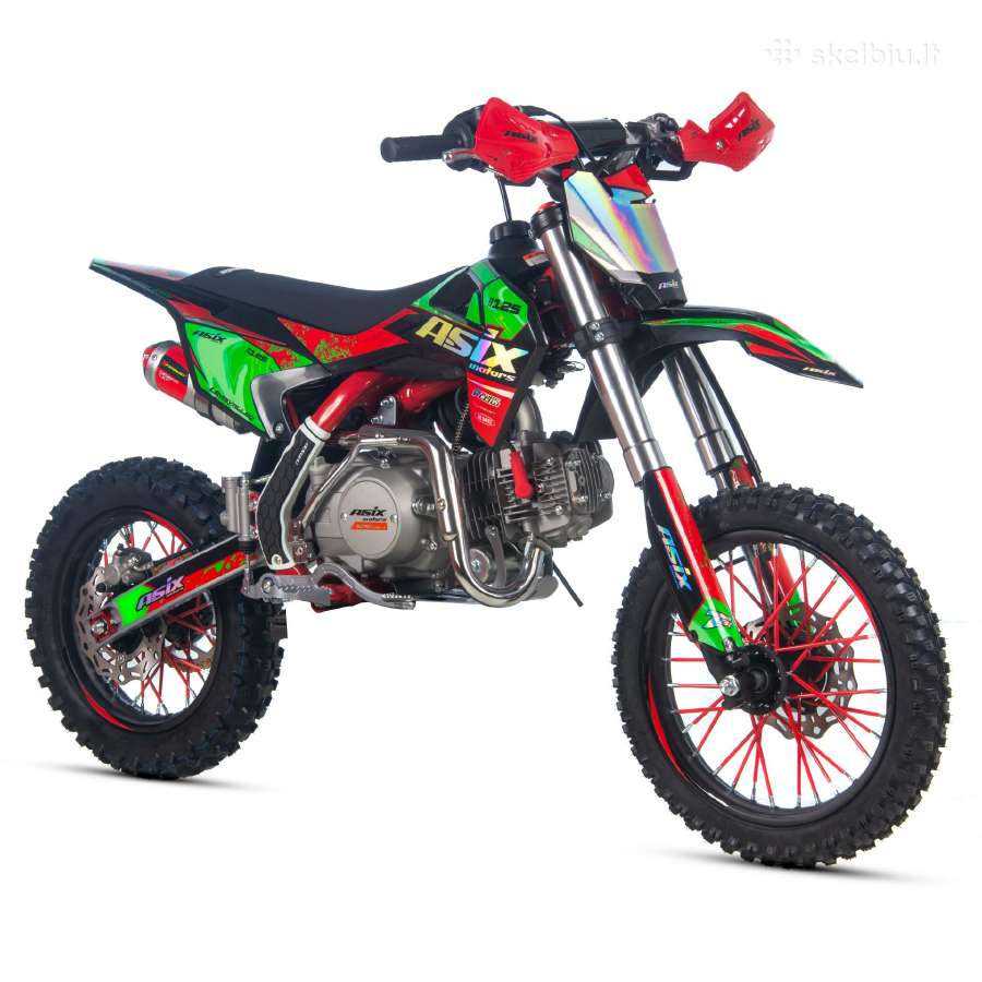 Krosinis motociklas Dt125 125cc su el. Starteriu - nuotraukos Nr. 4