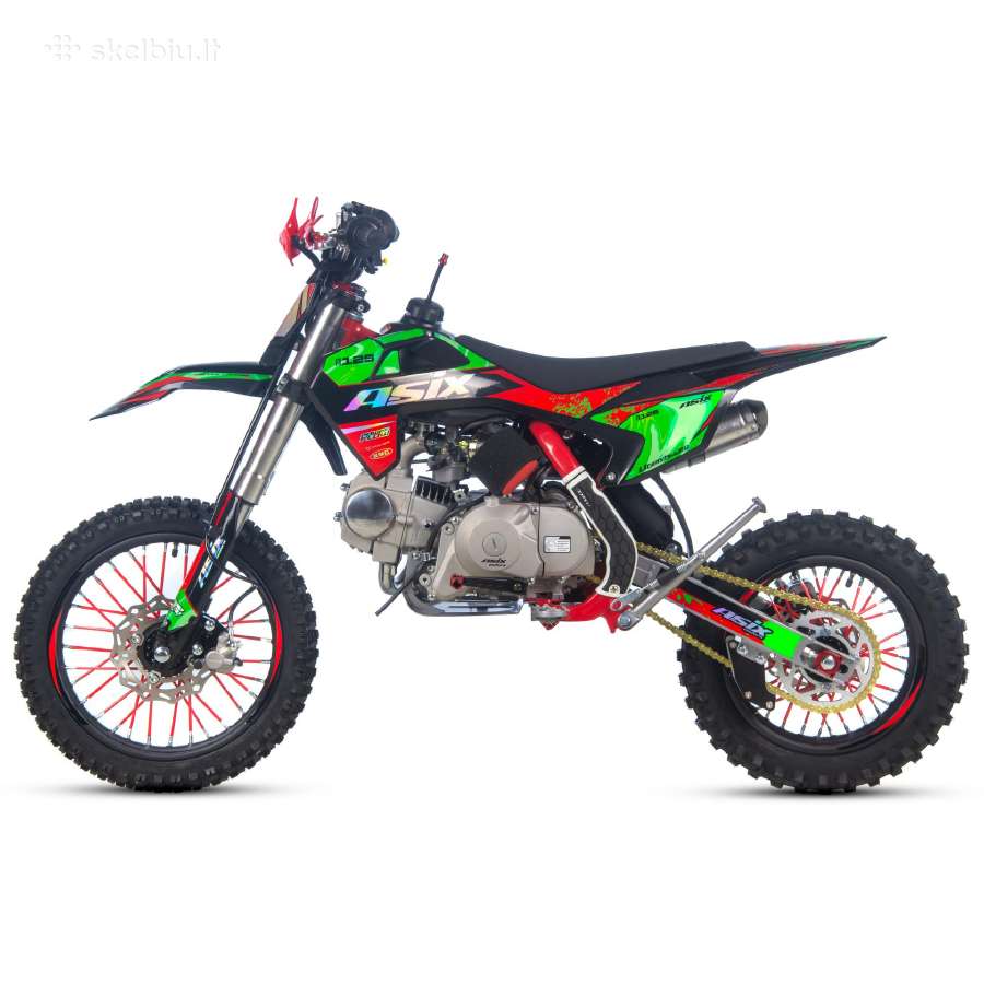 Krosinis motociklas Dt125 125cc su el. Starteriu - nuotraukos Nr. 28